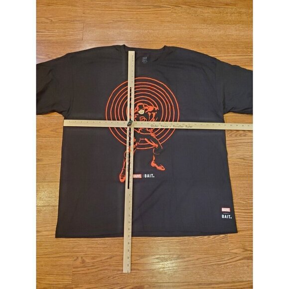 Bait X‎ Marvel Daredevil "Sensory" Tee Men's Size 3X T-shirt Black Puffed NWOT - Picture 6 of 8
